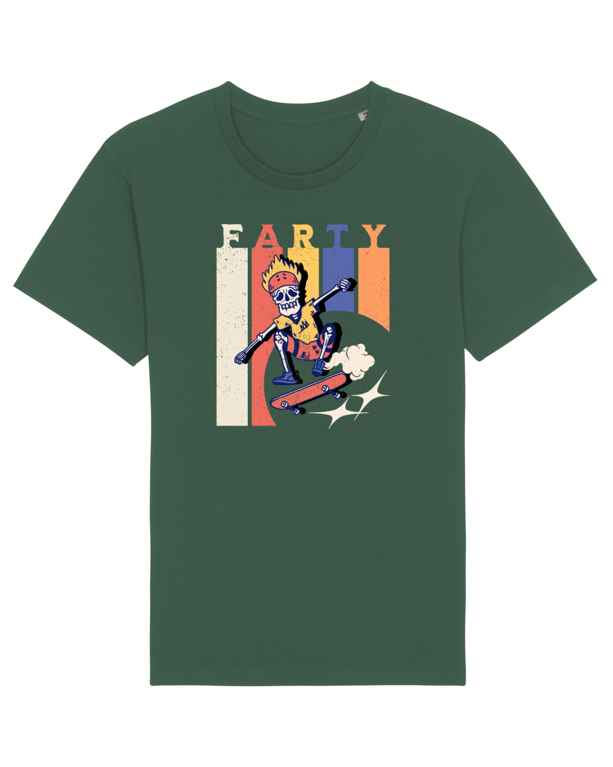 Tricou mânecă scurtă Unisex Rocker Bottle Green