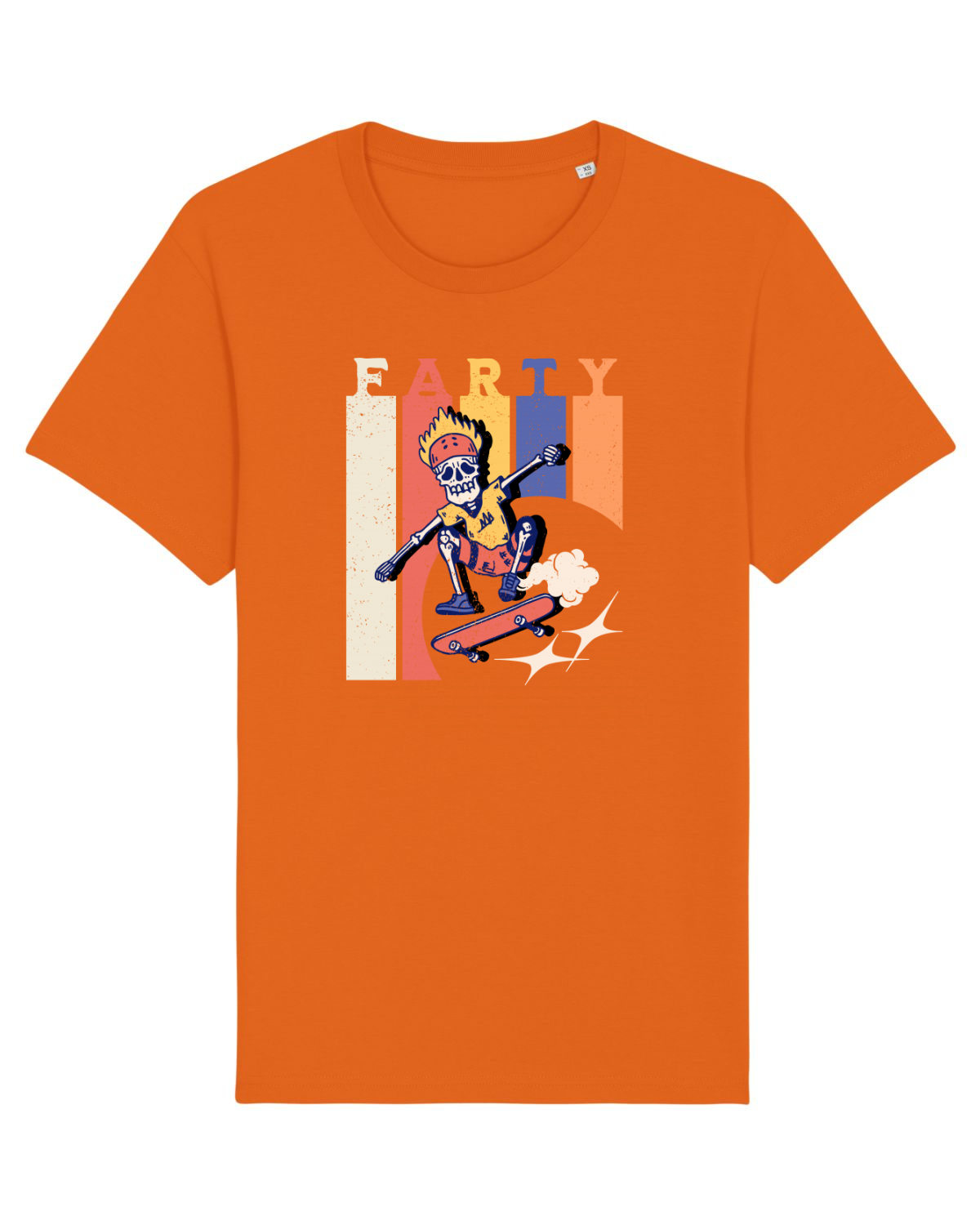 Tricou mânecă scurtă Unisex Rocker Bright Orange
