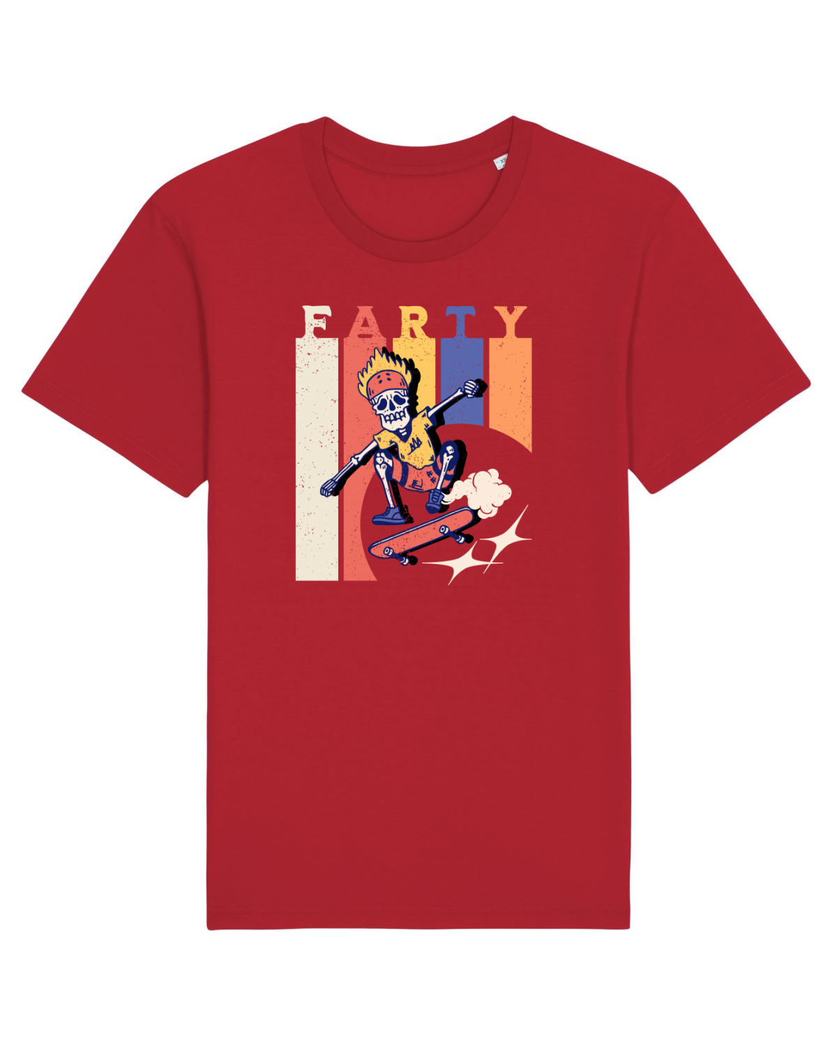 Tricou mânecă scurtă Unisex Rocker Red