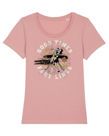 Good Times Fart Lines - Farting Couple Canyon Pink