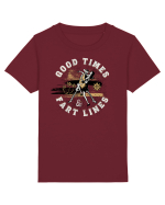 Good Times Fart Lines - Farting Couple Tricou mânecă scurtă  Copii Mini Creator