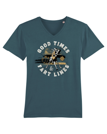 Good Times Fart Lines - Farting Couple Stargazer
