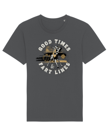 Good Times Fart Lines - Farting Couple Anthracite