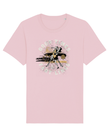 Good Times Fart Lines - Farting Couple Cotton Pink