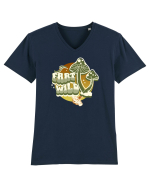 I Fart Wild Mushrooms Tricou mânecă scurtă guler V Bărbat Presenter