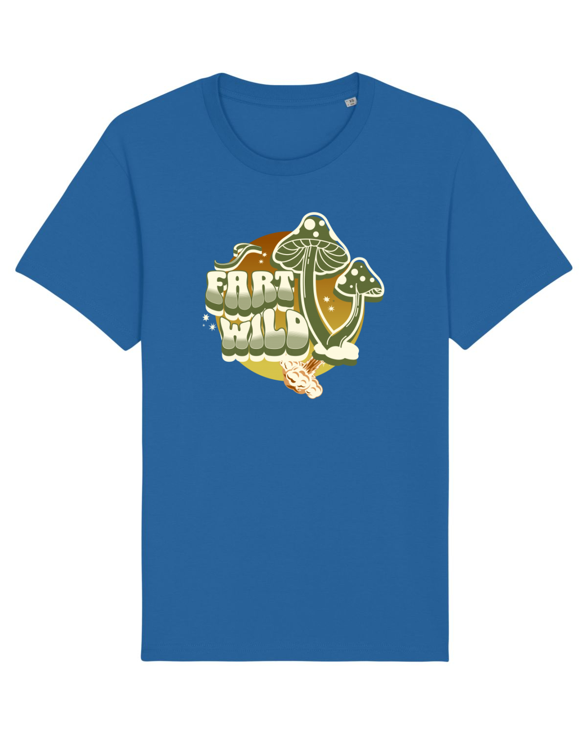 Tricou mânecă scurtă Unisex Rocker Royal Blue
