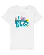 I Love Farting Cats Tricou mânecă scurtă  Copii Mini Creator