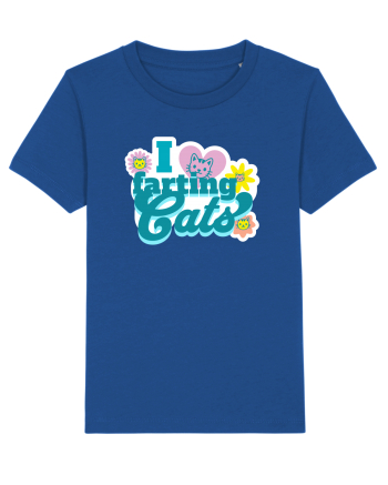 I Love Farting Cats Majorelle Blue