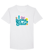 I Love Farting Cats Tricou mânecă scurtă guler larg Bărbat Skater