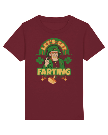 Let's Get Farting - St. Patrick's Day Burgundy