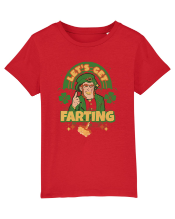 Let's Get Farting - St. Patrick's Day Red