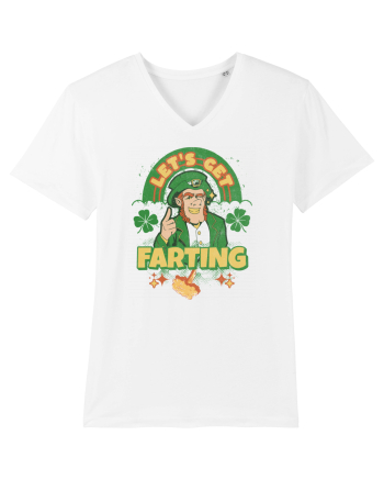 Let's Get Farting - St. Patrick's Day White