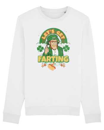 Let's Get Farting - St. Patrick's Day White