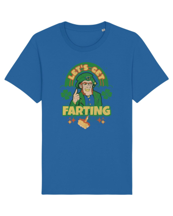Let's Get Farting - St. Patrick's Day Royal Blue