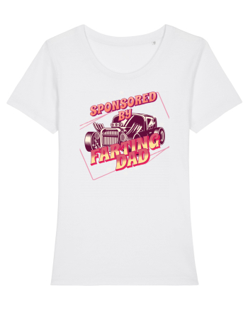 Sponsored By Farting Dad White