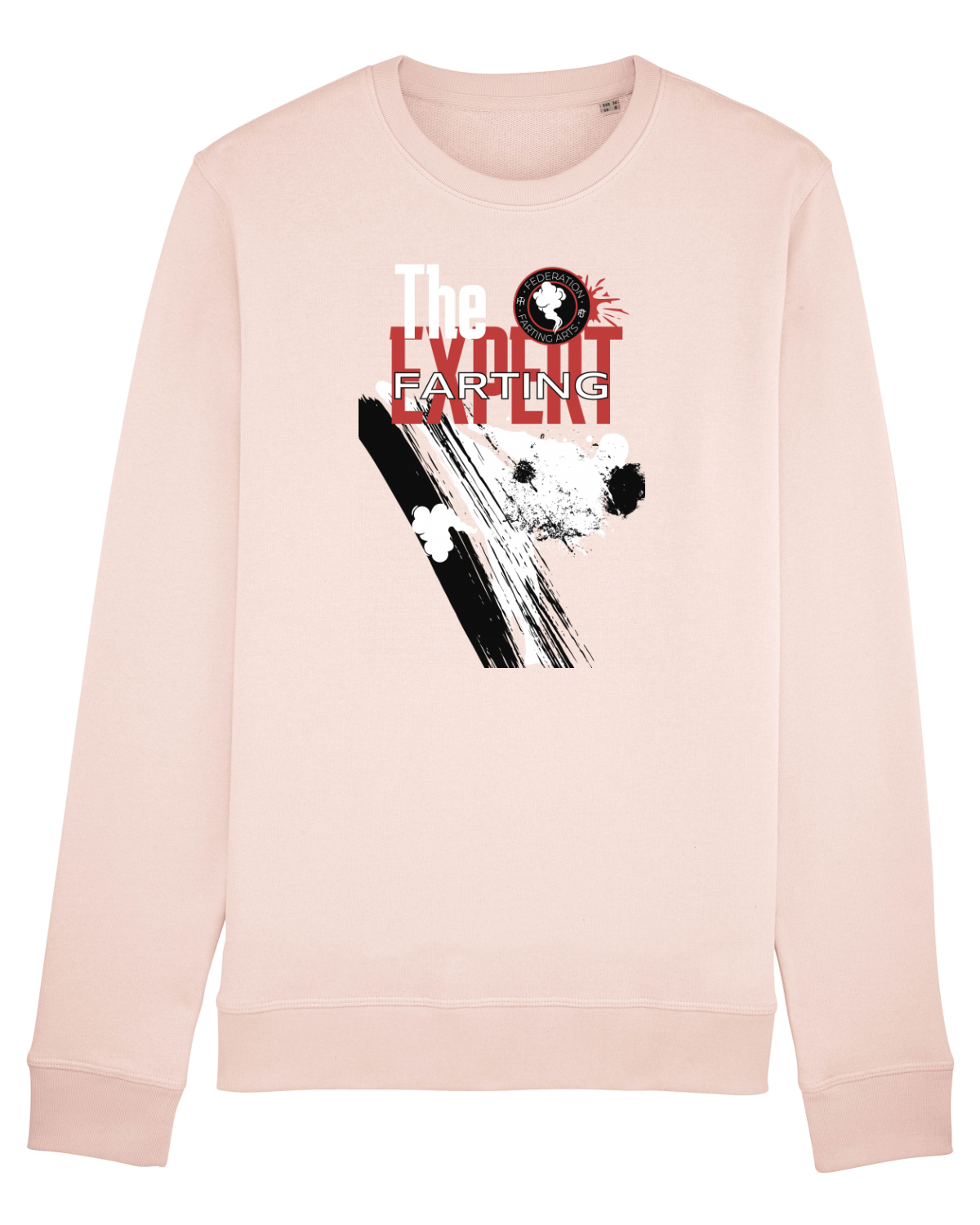 Bluză mânecă lungă Unisex Rise Candy Pink