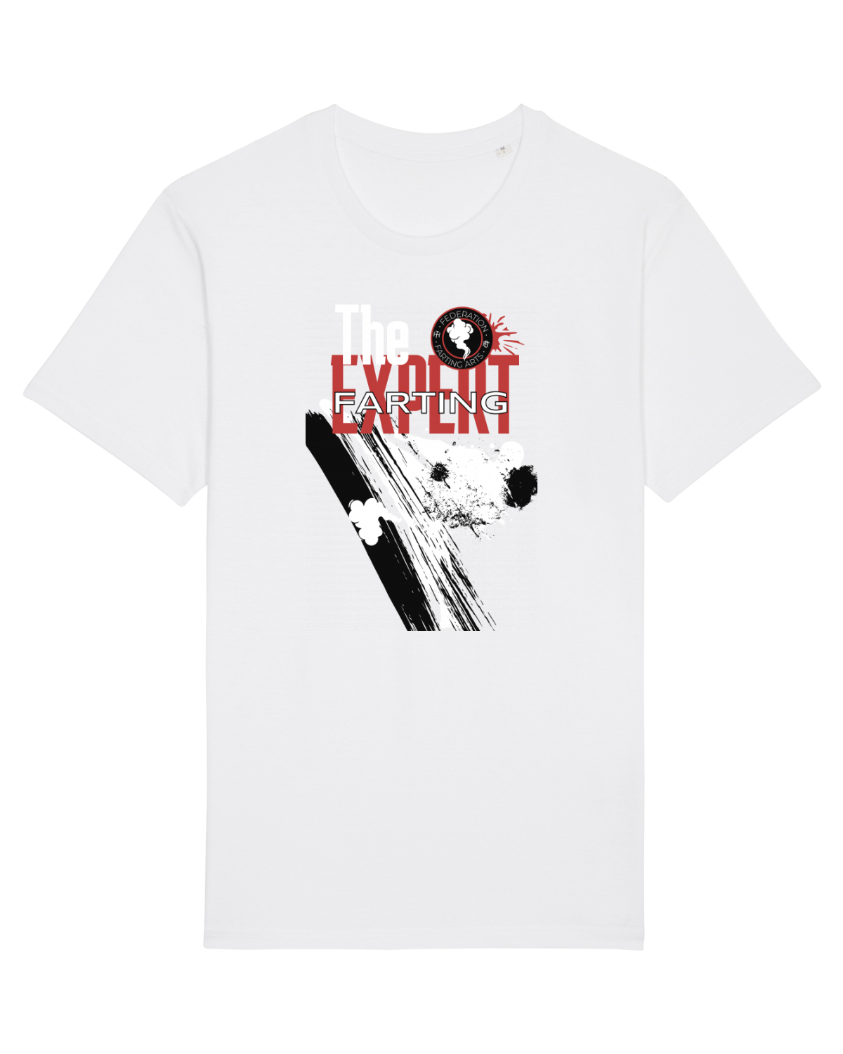 Tricou mânecă scurtă Unisex Rocker White
