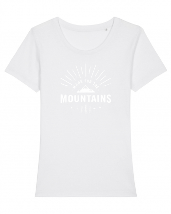 Made for the Mountains. White