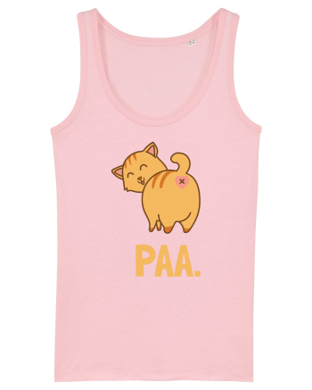 Pisica Rautacioasa cu Citat Cotton Pink