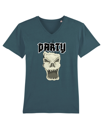 Skull head party text Stargazer