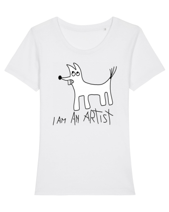 I am an artist White