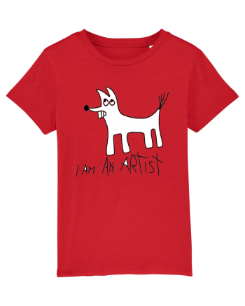 I am an artist Red