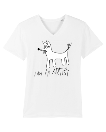 I am an artist White