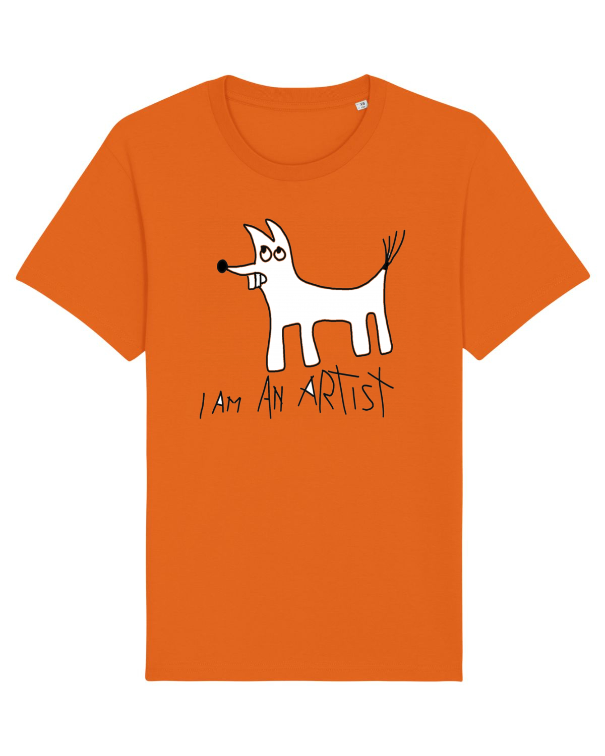 Tricou mânecă scurtă Unisex Rocker Bright Orange