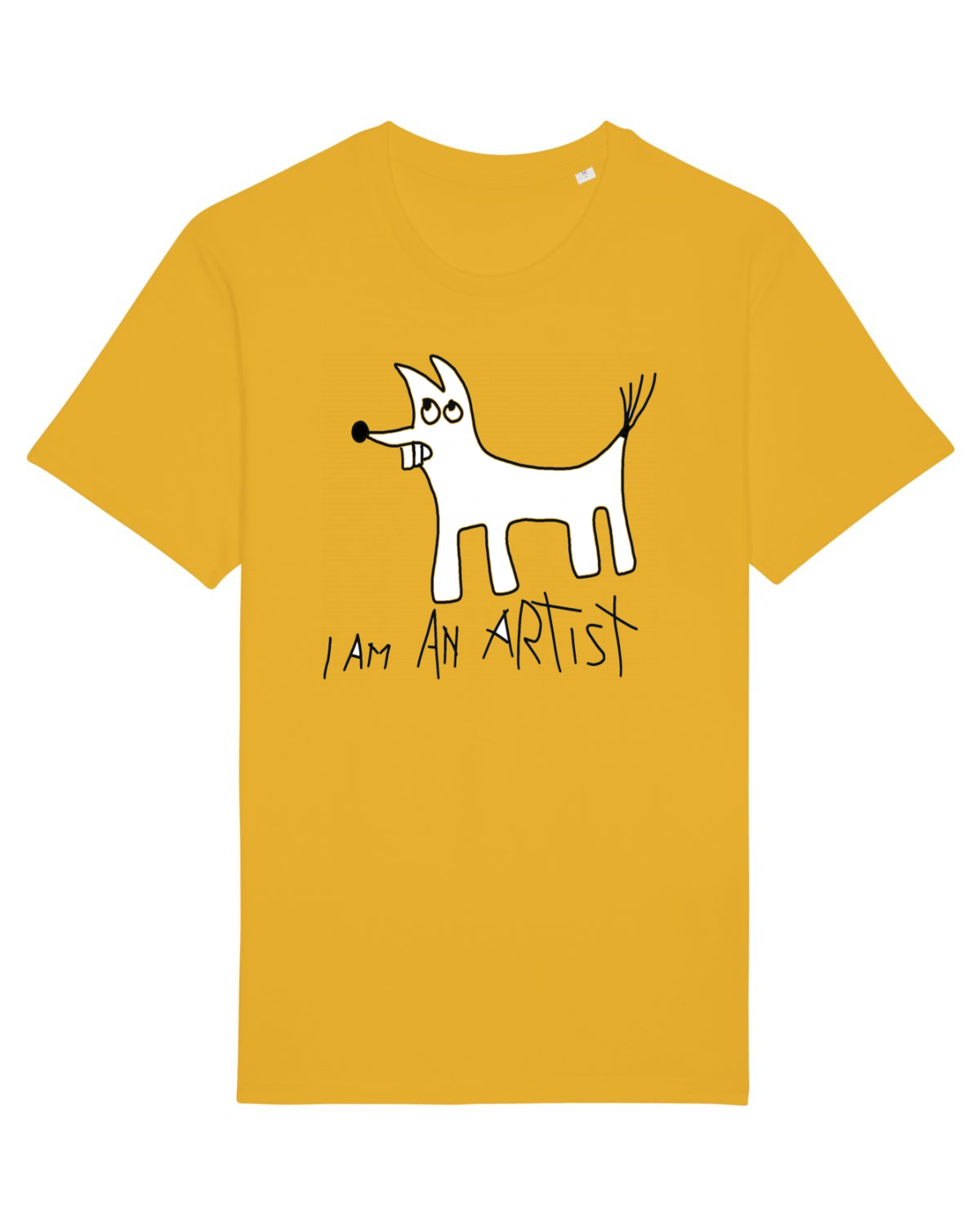 Tricou mânecă scurtă Unisex Rocker Spectra Yellow