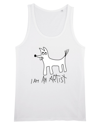 I am an artist White