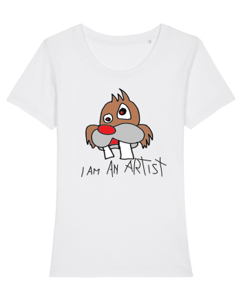 I am an artist 2 White