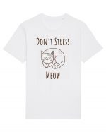 Pisica cu citat, Meow Tricou mânecă scurtă Unisex Rocker