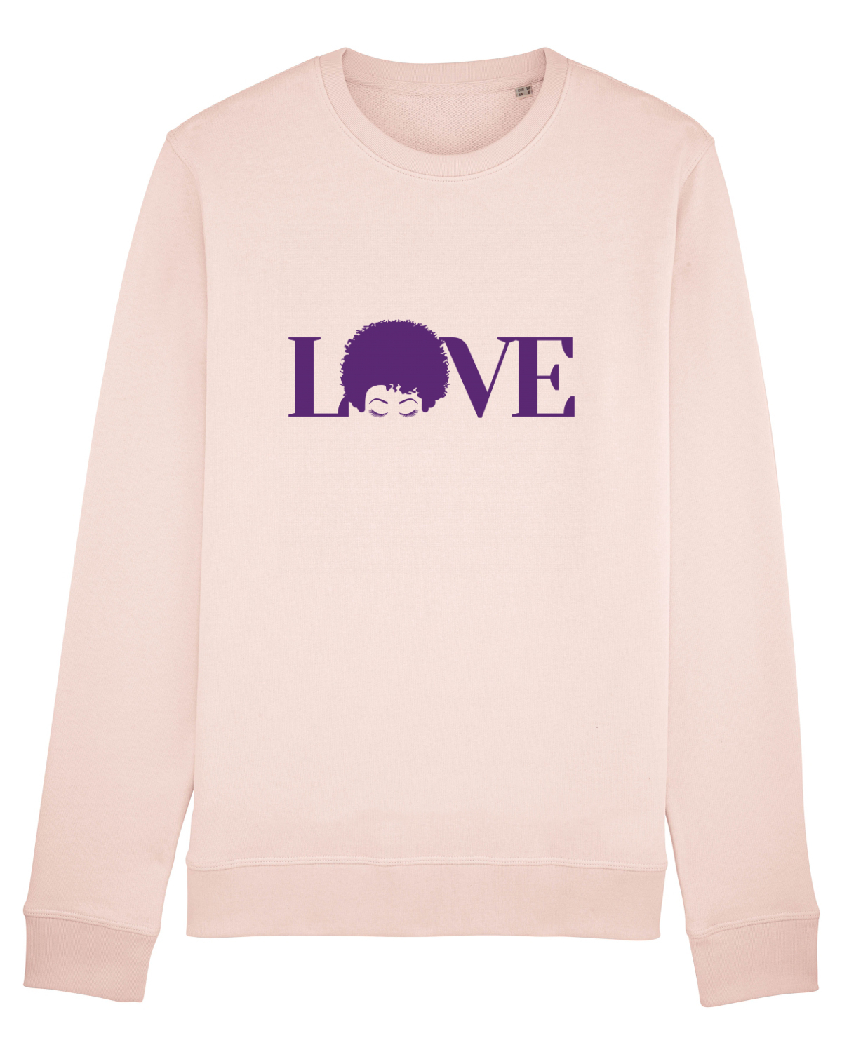 Bluză mânecă lungă Unisex Rise Candy Pink
