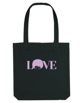 LOVE / pink Black