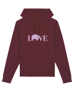 LOVE / pink Hanorac Unisex Drummer