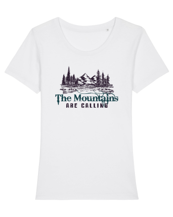 The Mountains are calling. White