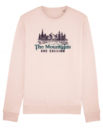 The Mountains are calling. Bluză mânecă lungă Unisex Rise