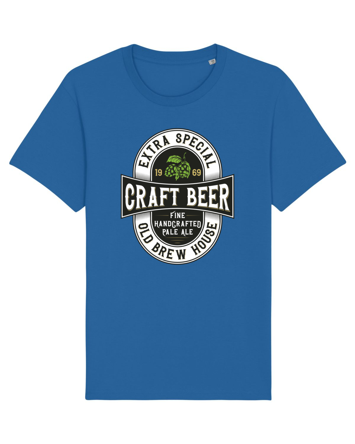 Tricou mânecă scurtă Unisex Rocker Royal Blue