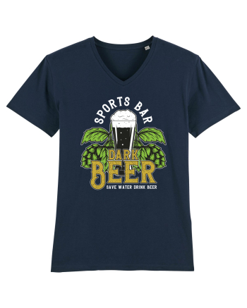 Save Water Drink Beer French Navy