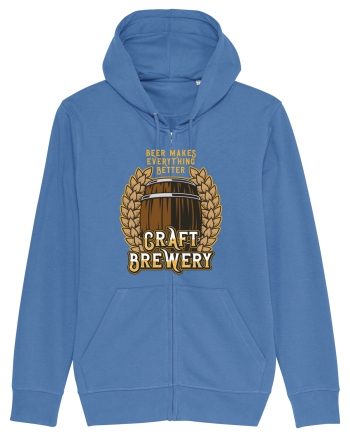 Beer Makes Everything Better Bright Blue