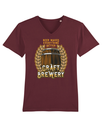 Beer Makes Everything Better Burgundy