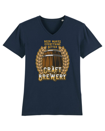 Beer Makes Everything Better French Navy