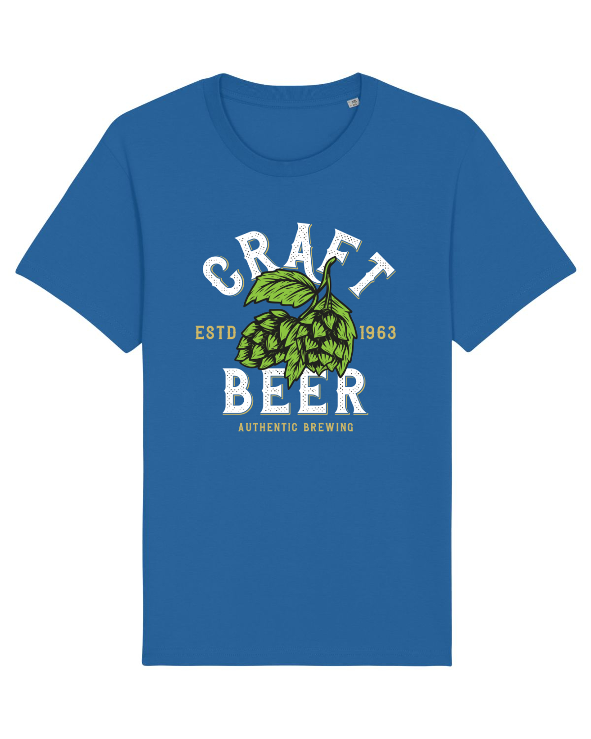 Tricou mânecă scurtă Unisex Rocker Royal Blue