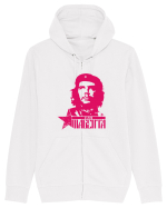 viva magenta Hanorac cu fermoar Unisex Connector