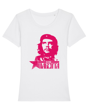 viva magenta White