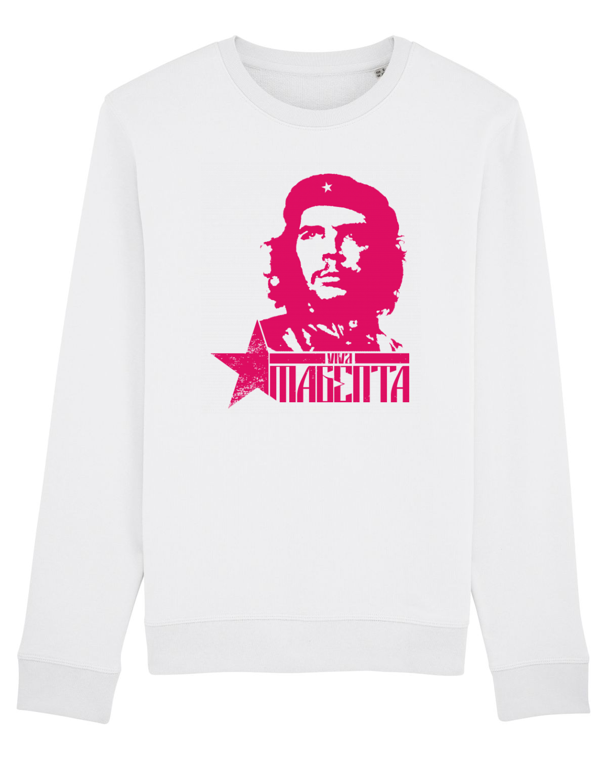 Bluză mânecă lungă Unisex Rise White