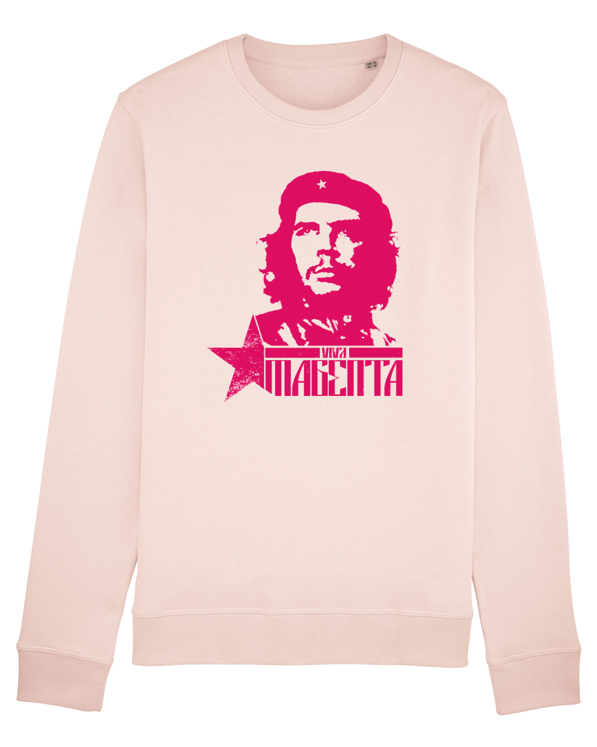 Bluză mânecă lungă Unisex Rise Candy Pink