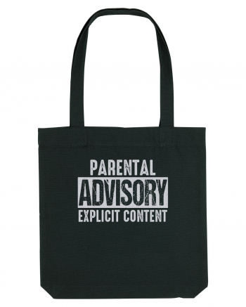 Parental Advisory Explicit Content Black