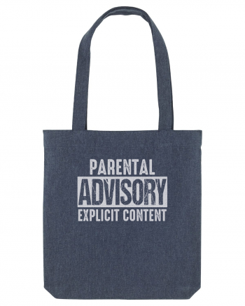 Parental Advisory Explicit Content Midnight Blue