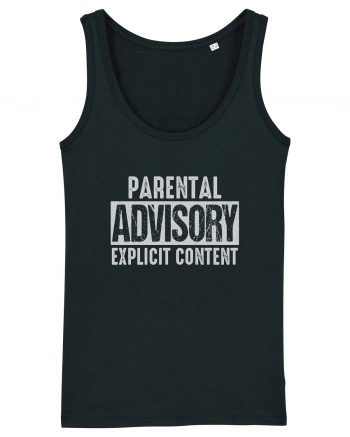 Parental Advisory Explicit Content Black